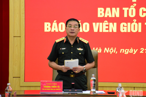 Chuẩn bị chu đáo mọi mặt phục vụ Hội thi báo cáo viên giỏi toàn quân năm 2026