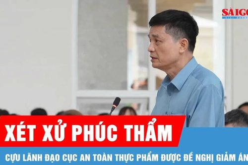 Cựu lãnh đạo Cục An toàn thực phẩm được đề nghị giảm án