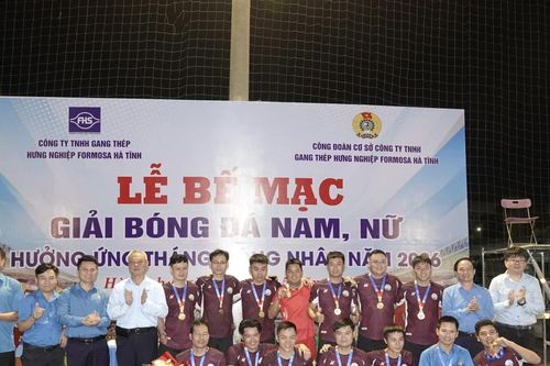 Sôi động Giải bóng đá Công đoàn Formosa Hà Tĩnh 2026