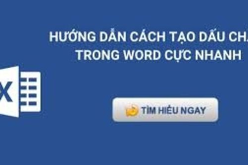 Hướng dẫn đặt tab dấu chấm (…) trong Word nhanh chóng