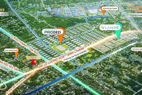 Dòng vốn đầu tư bất động sản dịch chuyển về đô thị vệ tinh phía tây TP.HCM