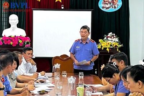 VKSND TP Hồ Chí Minh trực tiếp kiểm sát tại Phòng THADS Khu vực 9