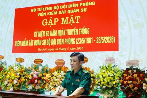 Gặp mặt kỷ niệm 65 năm thành lập ngành Kiểm sát quân sự Bộ đội Biên phòng
