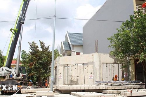 Bắc Ninh phát triển mô hình nhà lắp ghép phục vụ tái định cư Sân bay Gia Bình