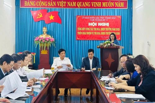 Tổ chức các Cụm, Khối thi đua trên địa bàn tỉnh Thanh Hóa