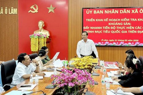 Xã Ô Lâm đôn đốc đẩy nhanh tiến độ thực hiện các chương trình mục tiêu quốc gia