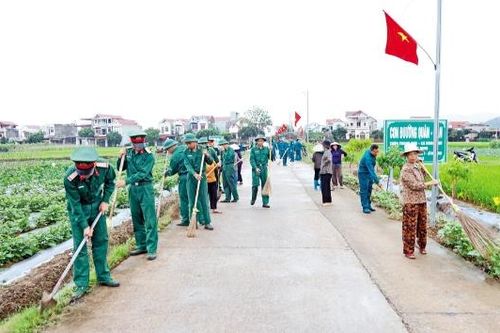 Nghĩa tình ở 'Làng Quân - Dân' Thanh Sơn