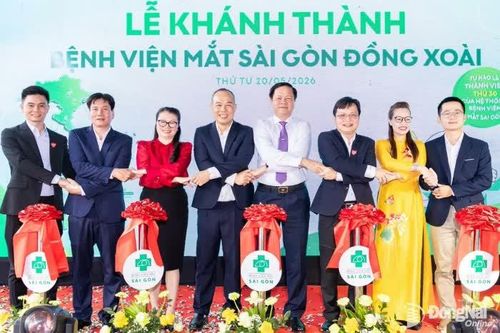 Khánh thành Bệnh viện Mắt Sài Gòn Đồng Xoài