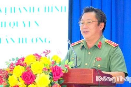 Thiếu tướng Lâm Phước Nguyên: Tân Hương cần khai thác lợi thế địa lý và hạ tầng giao thông, tạo động lực tăng trưởng mới