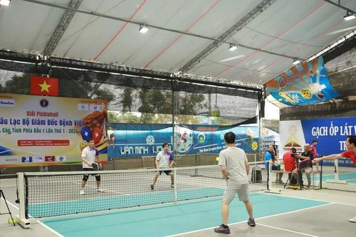 Sôi nổi Giải Pickleball Câu lạc bộ Giám đốc bệnh viện các tỉnh phía Bắc năm 2026
