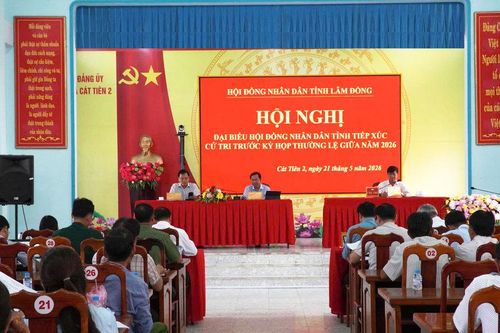 Cử tri xã Cát Tiên 2 đề xuất đầu tư hạ tầng phục vụ sản xuất và dân sinh