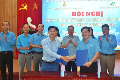 Ký kết thỏa thuận hợp tác chương trình 'Phúc lợi cho đoàn viên và người lao động'