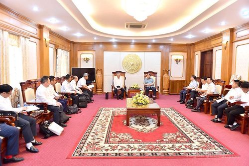 Tuyên Quang tạo điều kiện thuận lợi để Công ty cổ phần EREX triển khai các dự án đầu tư
