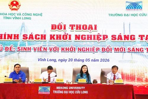 Trường Đại học Cửu Long nuôi dưỡng, thúc đẩy tinh thần khởi nghiệp cho sinh viên