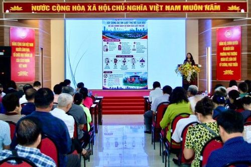 Phường Phú Thượng tuyên truyền, phổ biến Luật Thủ đô năm 2026