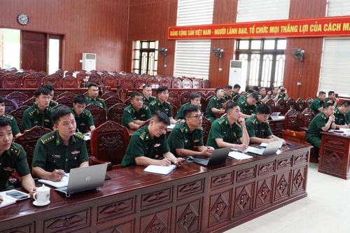 Tập huấn chuyển đổi số trong tuyên truyền pháp luật khu vực biên giới cho 36 học viên