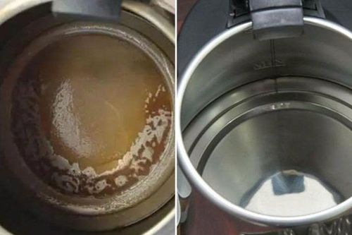 Ấm đun nước bám đầy cặn bẩn ố vàng: Cho 1 thứ này vào đun xôi là sạch bong, sáng bóng như mới mua