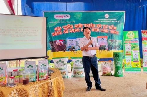 Supe Lâm Thao đưa giải pháp dinh dưỡng cây trồng đến nhà vườn Lâm Đồng