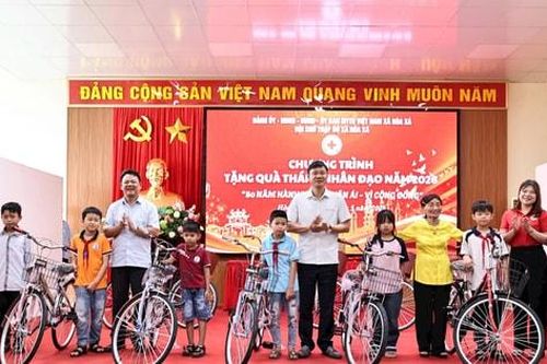 Hòa Xá lan tỏa yêu thương trong 'Tháng Nhân đạo' năm 2026