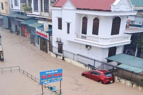 Cảnh báo lũ quét, sạt lở đất tại 10 tỉnh Bắc Bộ