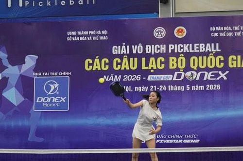 Gần 700 tay vợt tranh tài tại Giải pickleball vô địch câu lạc bộ quốc gia 2026