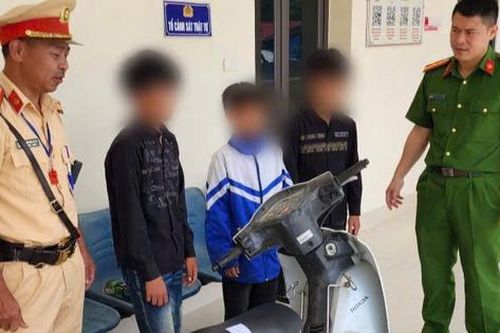 Giao xe máy cho trẻ em điều khiển, một người bị phạt 9 triệu đồng
