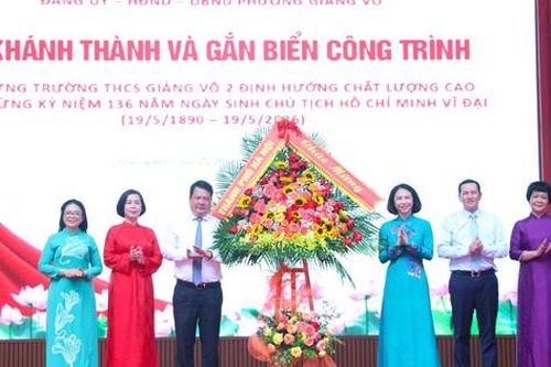 Hà Nội khánh thành trường THCS định hướng chất lượng cao