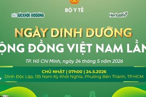 Sôi động 'Ngày Dinh dưỡng cộng đồng Việt Nam' Lần 6 với hàng nghìn người tham gia