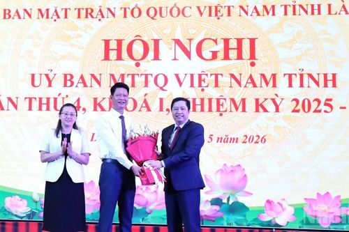 Đồng chí Nguyễn Thế Phước giữ chức Chủ tịch Ủy ban Mặt trận Tổ quốc Việt Nam tỉnh Lào Cai