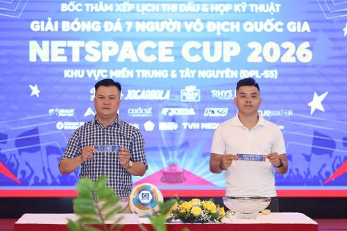 8 đội bóng tham dự Giải bóng đá 7 người Vô địch Quốc gia NetSpace Cup 2026 - Khu vực miền Trung & Tây Nguyên