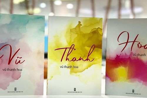 Nhà thơ Vũ Thanh Hoa trở lại với 3 tập thơ mang tên mình