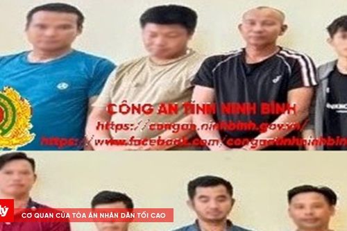 Bắt quả tang 8 đối tượng đánh bạc tại lán trại công trình