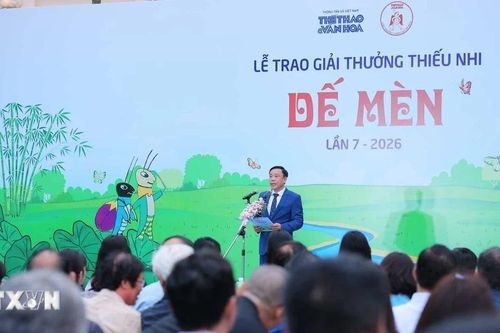 Lễ trao Giải thưởng Dế Mèn lần thứ 7, năm 2026