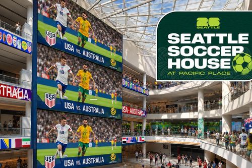 Thành phố Seattle dựng 'Nhà bóng đá' miễn phí cho người hâm mộ