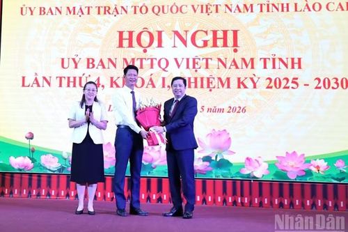 Đồng chí Nguyễn Thế Phước giữ chức Chủ tịch Ủy ban MTTQ Việt Nam tỉnh Lào Cai nhiệm kỳ 2025 - 2030