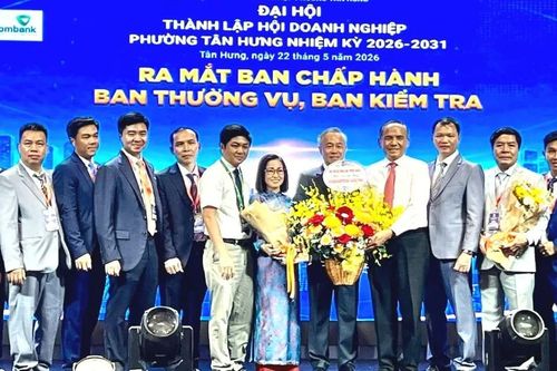 TPHCM: Ra mắt Hội Doanh nghiệp phường Tân Hưng
