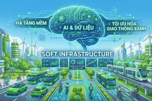 AI và dữ liệu được xem là 'hạ tầng mềm' cho giao thông xanh