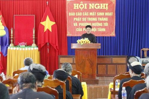Ban Trị sự Trung ương Phật hội Tứ Ân Hiếu Nghĩa thực hiện tốt an sinh xã hội