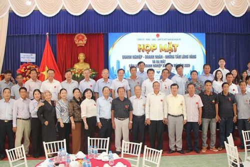 Họp mặt doanh nghiệp, doanh nhân và ra mắt Câu lạc bộ doanh nghiệp xã Nhơn Mỹ