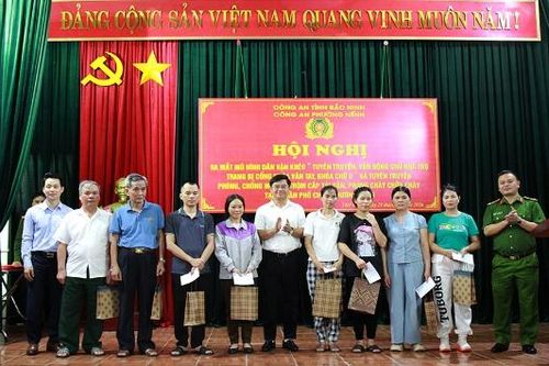 Phường Nếnh ra mắt mô hình dân vận khéo phòng ngừa trộm cắp tại khu nhà trọ công nhân