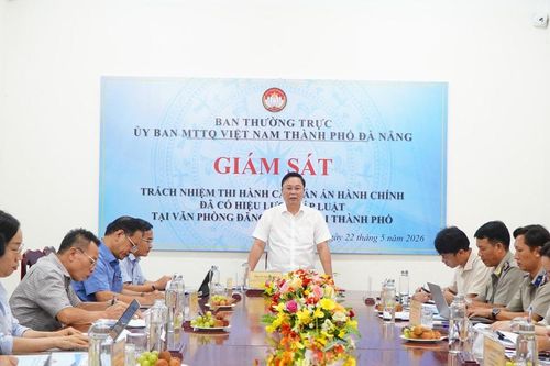 Giám sát việc thi hành các bản án hành chính tại Văn phòng Đăng ký đất đai thành phố Đà Nẵng