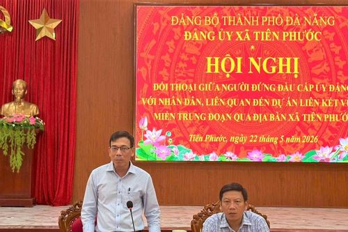 Xã Tiên Phước bàn giao 7,5km mặt bằng dự án Liên kết vùng miền Trung
