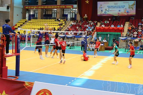 Vòng bảng Giải Bóng chuyền hạng A quốc gia năm 2026: Đội trẻ Biên phòng vươn lên dẫn đầu bảng A