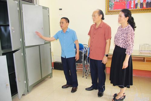 Phó Chủ tịch UBND tỉnh Nguyễn Văn Đoạt kiểm tra công tác chuẩn bị kỳ thi tuyển sinh THPT