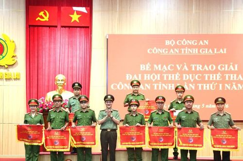 Khối Cảnh sát Quản lý hành chính về trật tự xã hội giành giải nhất toàn đoàn Đại hội TDTT Công an tỉnh Gia Lai năm 2026