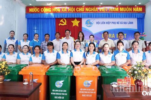 Hội Liên hiệp Phụ nữ xã Đại Lãnh: Nhân rộng các mô hình bảo vệ môi trường