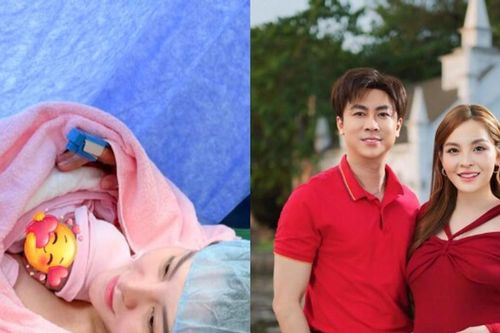 Saka Trương Tuyền và Hồ Việt Trung đón con chung: Bé Kem nặng 2,8kg chào đời