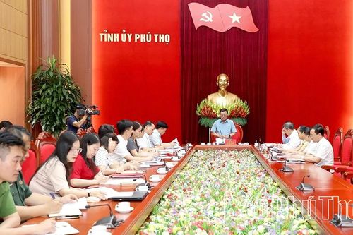 Giám sát 4 chuyên đề đối với BTV Đảng ủy các phường Phú Thọ, Tân Hòa và xã Lâm Thao