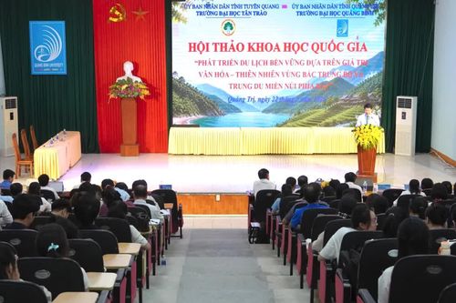 Phát triển du lịch bền vững dựa trên giá trị văn hóa-thiên nhiên vùng Bắc Trung bộ và trung du miền núi phía Bắc