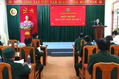 Hội nghị Ban Chấp hành Hội Cựu thanh niên xung phong tỉnh Quảng Trị lần thứ II